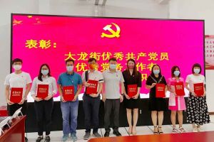 广发在线平台（中国）集团党支部荣获先进党组织称号、陈文舒党支部书记荣获优秀党