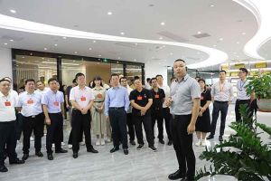 热烈欢迎广东省人大常委会2023年全国人大代表一行莅临广发在线平台（中国）集